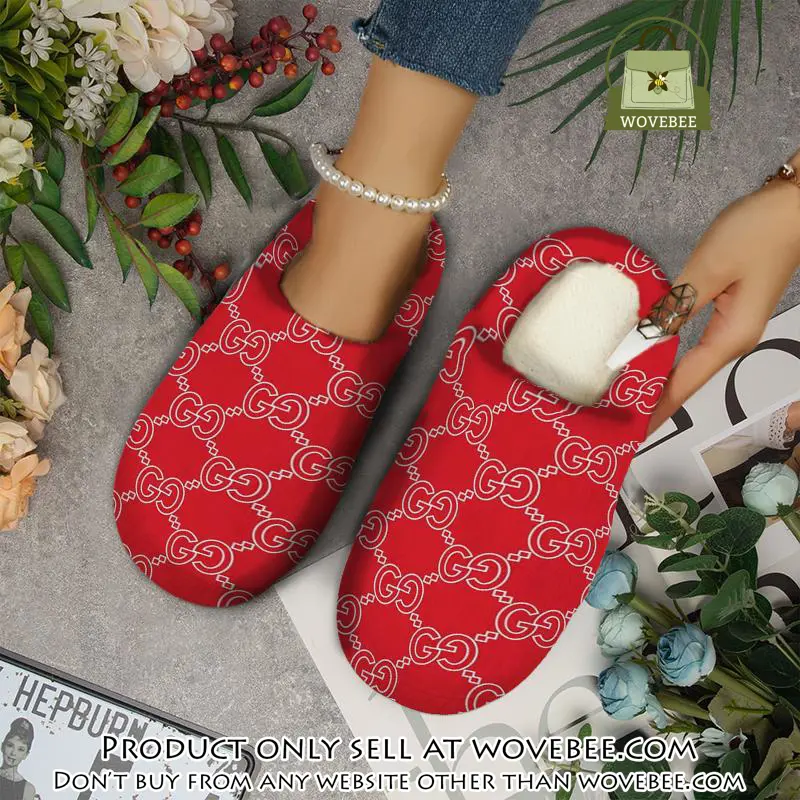 Gucci fleece slippers luxury inhouse slippers ihs1008 wvb0836089